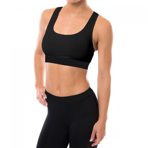 High Quality Women Fitness Nylon Spandex Top